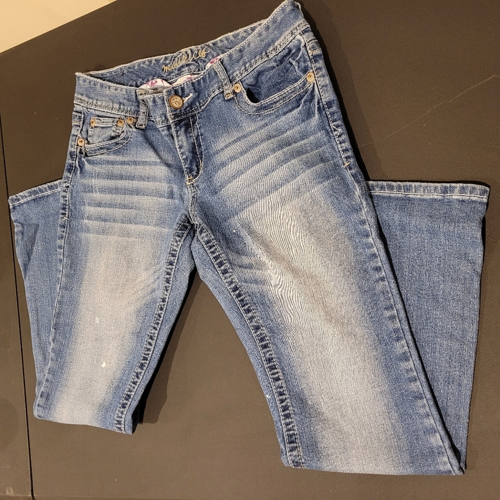 Maurices original bootcut Jean 7/8 short sandblast blue